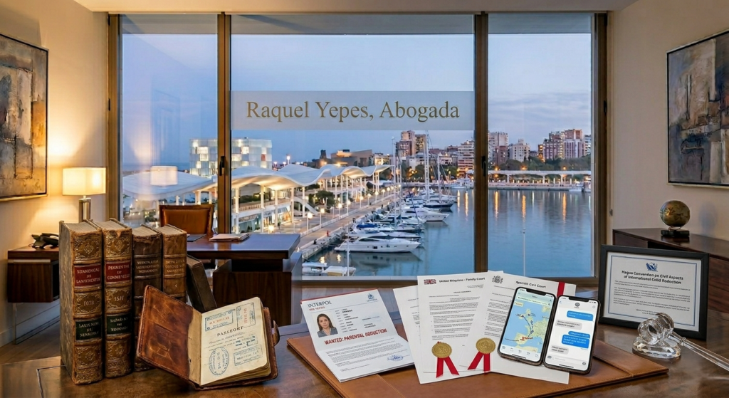 Parental child abduction  Spanish Courts lack jurisdiction Raquel Yepes Criminal Lawyyer Malaga Costa del Sol international Lawyer
