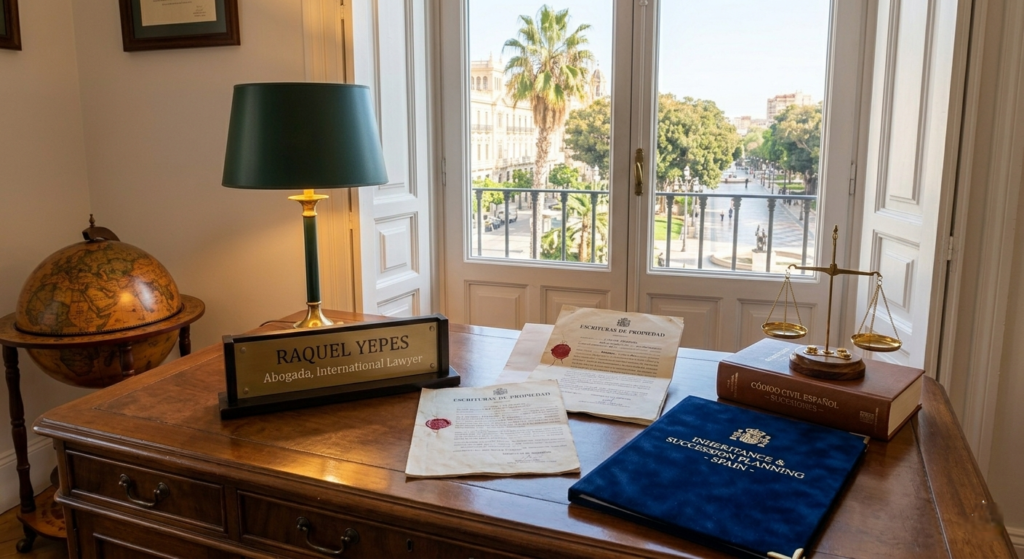 Inheritance law in Spain. Key aspects for foreign residents 1 Inheritance law in Spain foreign residents Raquel Yepes international lawyer Málaga